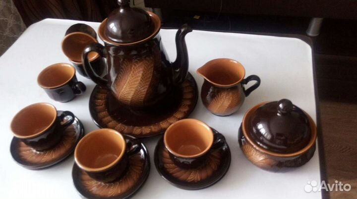 Сервиз кофейный керамичемкий