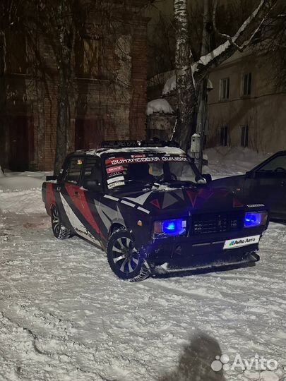 ВАЗ 2107 1.5 МТ, 2002, битый, 666 666 км
