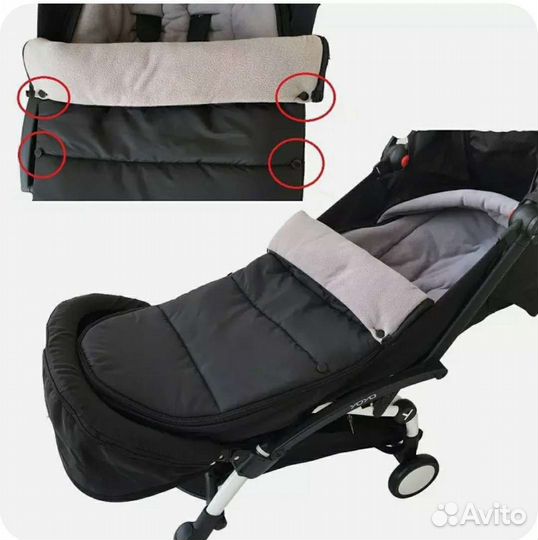 Теплые конверты для коляски yoyo yoya babytime