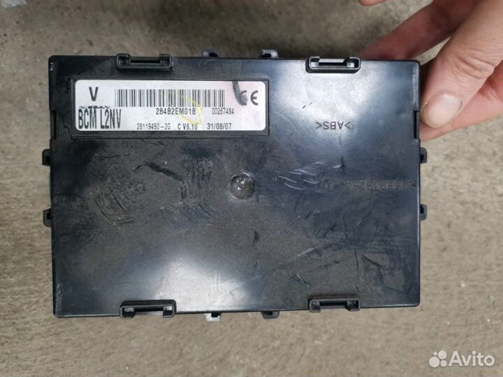 Блок комфорта Nissan Tiida хэтчбек HR16 2007