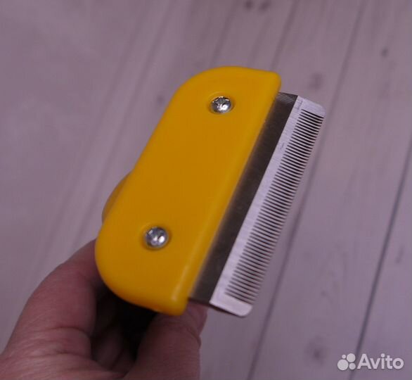 Колтунорез пуходерка расческа для кошек и собак