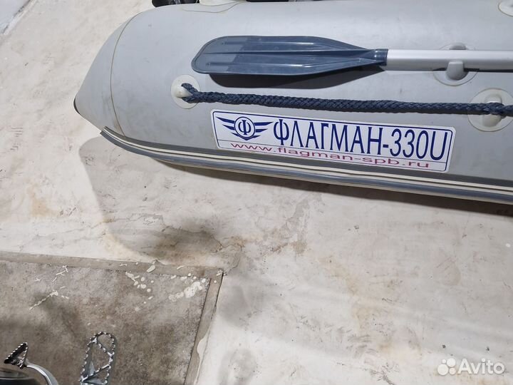 Надувная лодка пвх бу с мотором