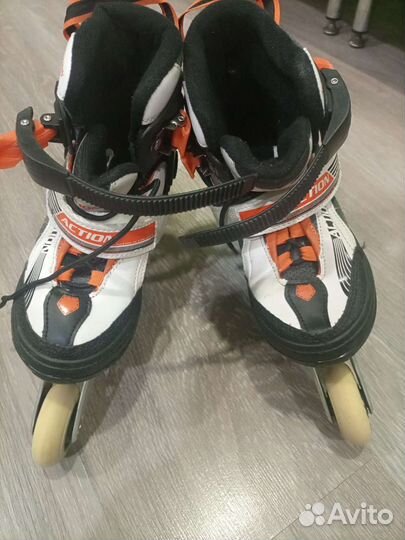 Роликовые коньки детские раздвижные