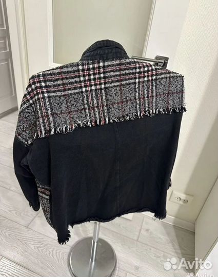 Рубашка женская джинсовая xs