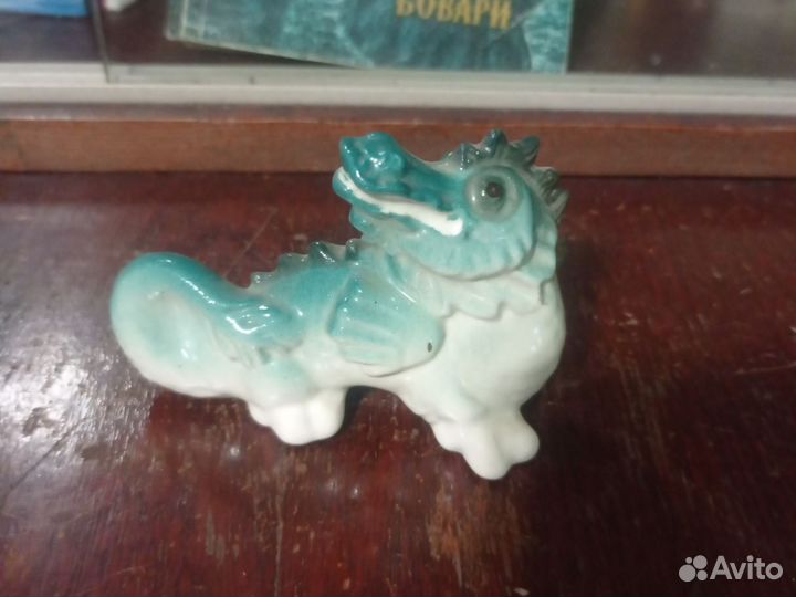 Фарфоровые статуэтки СССР дракон