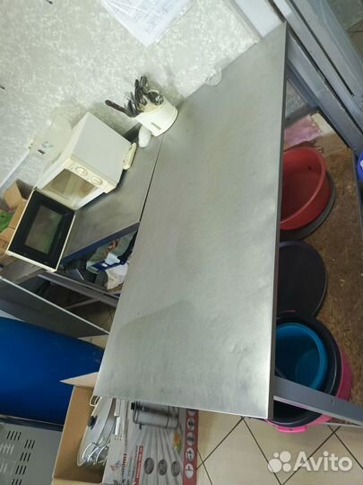 Кастрюли, посуда, столы и стеллажи нержавейка