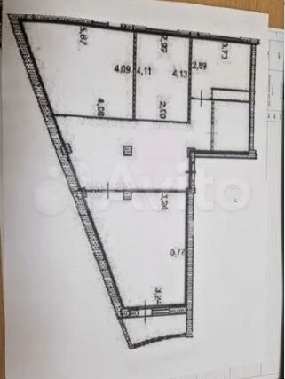 2-к. квартира, 99 м², 6/15 эт.