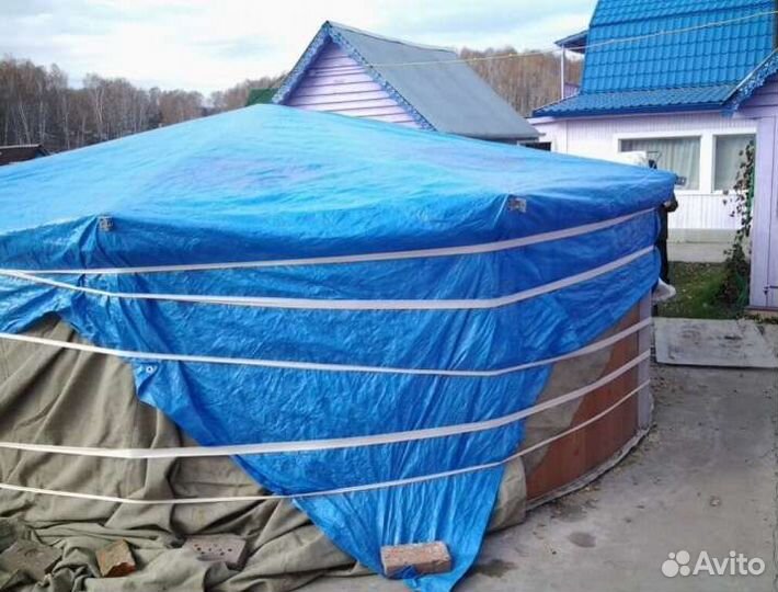 Настил для бассейна полиэтиленовый армированный