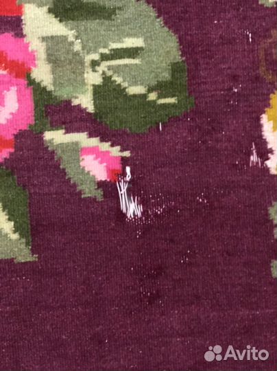 Палас шерстяной, бу