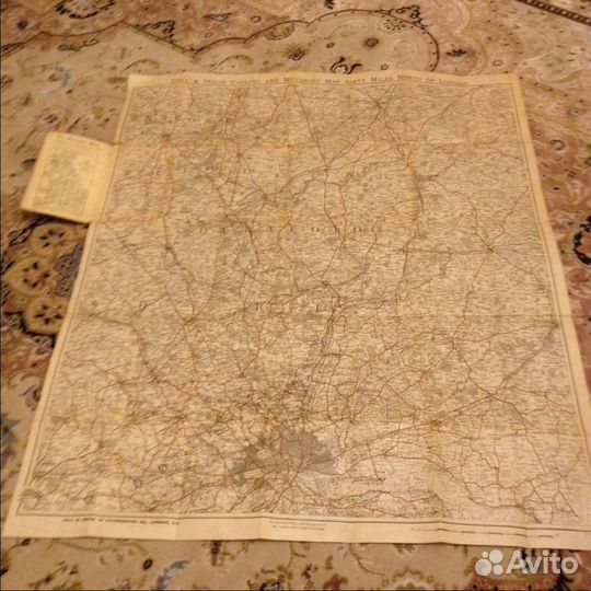 Карта Лондона раритет