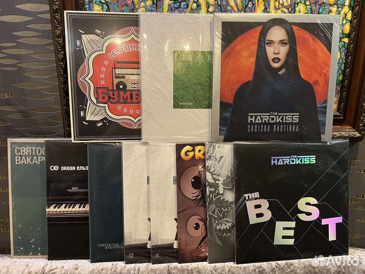 Украинский винил (LP) Океан Эльзы, Hardkiss, Onuka
