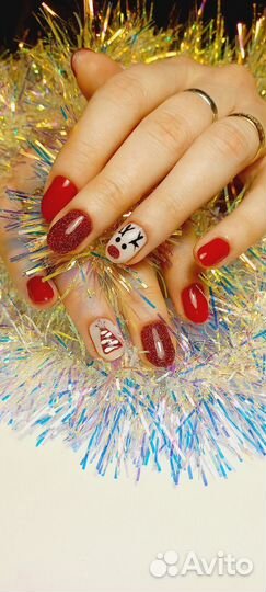 Маникюр, педикюр, наращивание ногтей