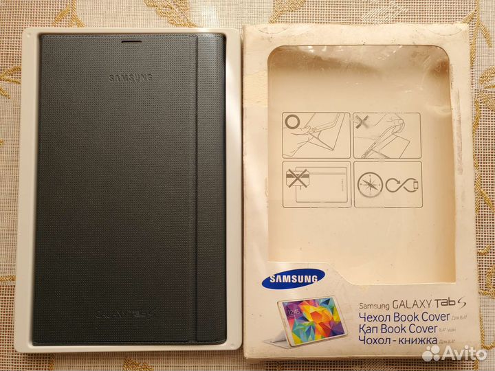 Samsung galaxy tab s book cover чехол оригинал