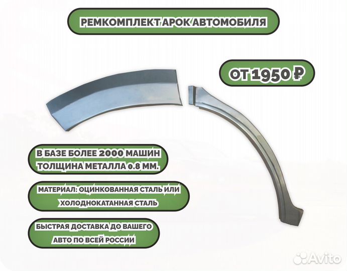 Ремонтные арки на автомобиль