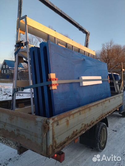 Грузоперевозки Газель 4.2м