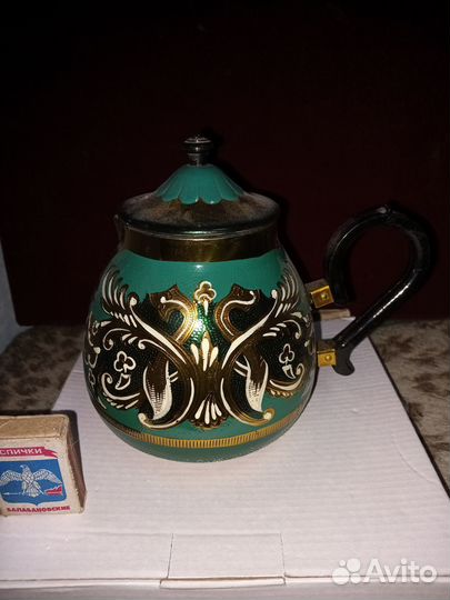 Заварочный чайник роспись 1980