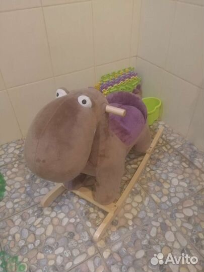 Качалка динозаврик
