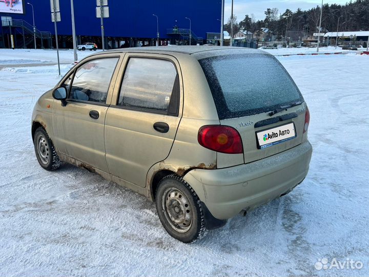 Daewoo Matiz 0.8 МТ, 2010, 101 000 км