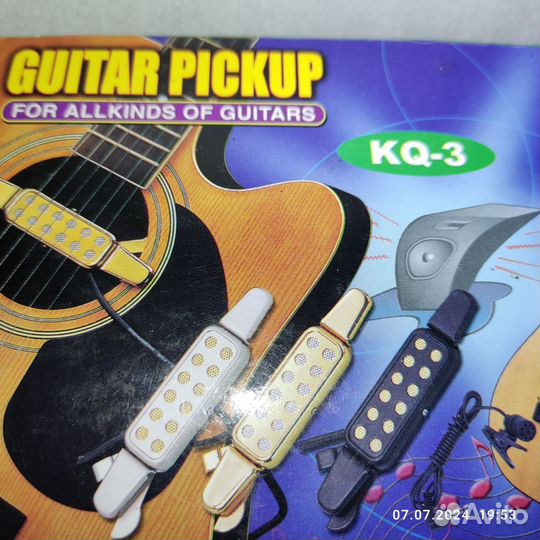 Гитарный процессор, тюнер, звукосниматель