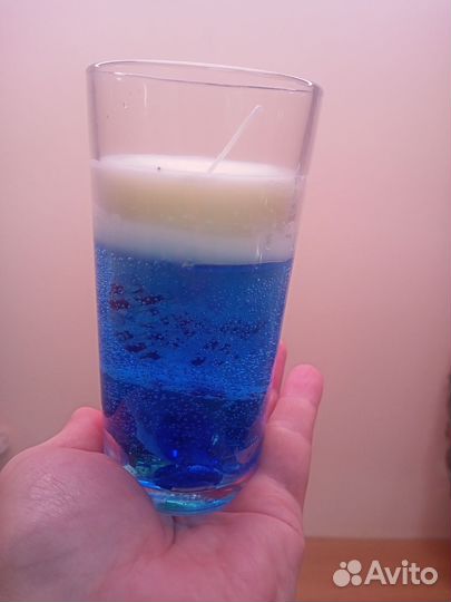 Ароматическая свеча ручной работы