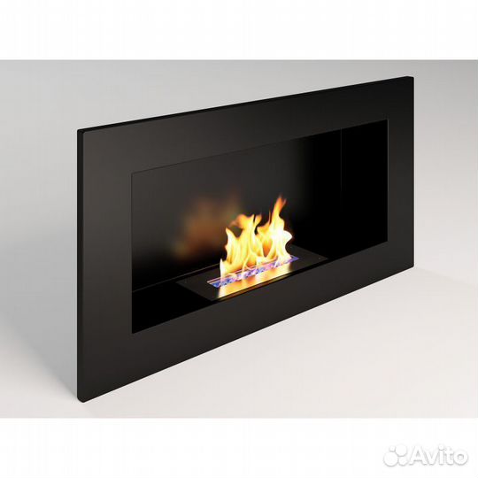 Встраиваемый Биокамин Window black