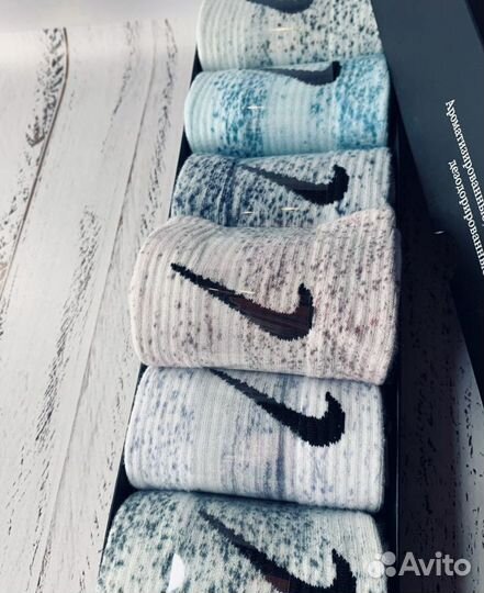 Носки Nike Tye-Dye мужские в коробке