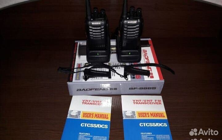 Рация baofeng bf 888s комплект 2 шт