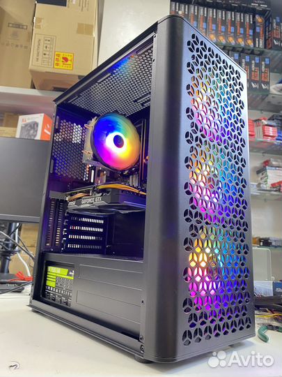 Игровой компьютер i5 10400F/SSD 500Gb/GTX 1050Ti