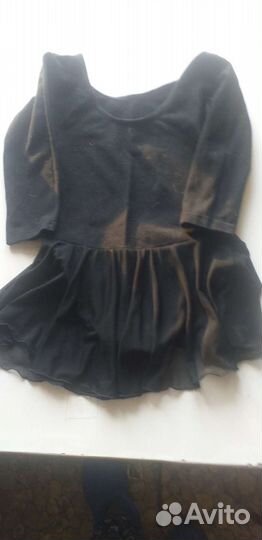 Купальник для гимнастики и балетки