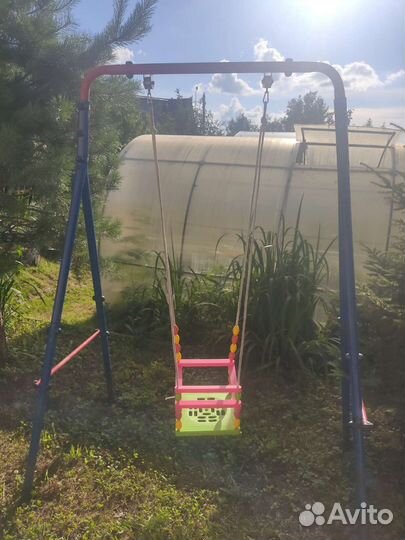 Качели детские подвесные уличные