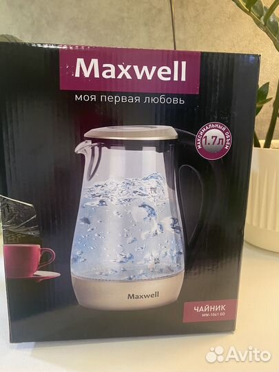 Чайник электрический maxwell