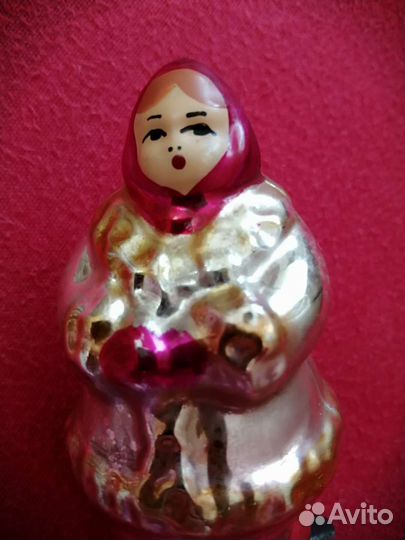 Елочные игрушки СССР на прищепке