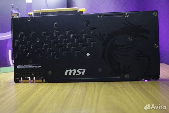 Видеокарта MSI GeForce GTX 1070 Ti gaming 8G