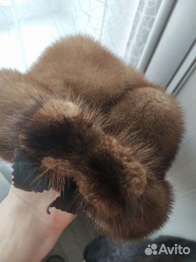 Шапка зимняя меховая женская