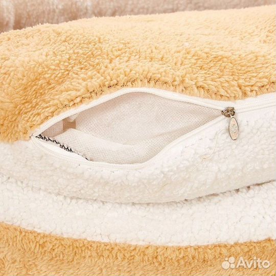 Лежанка плюшевая 