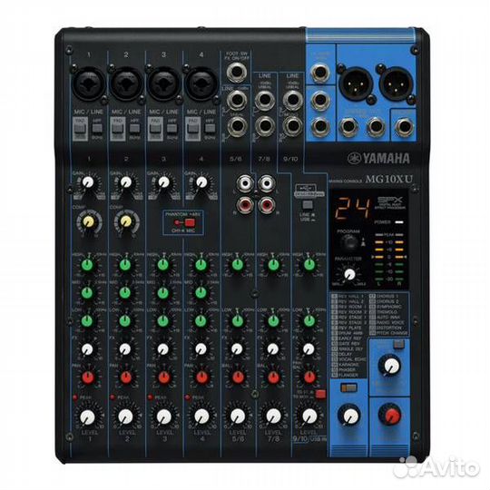 Микшерный пульт yamaha mg10xu