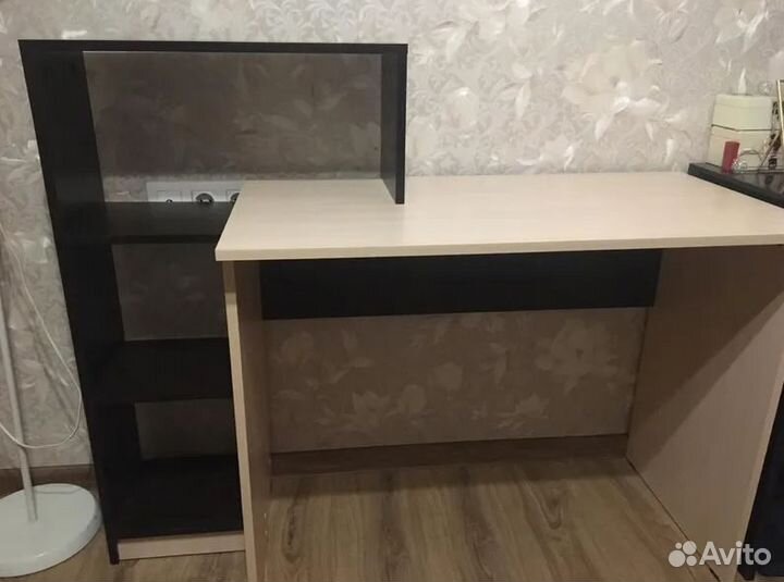 Стол письменный Венге/Дуб молочный