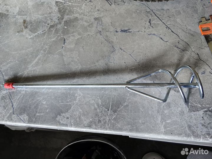 Насадка - миксер оцинкованная 400х80 мм