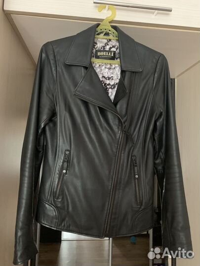 Косуха из натуральной кожи