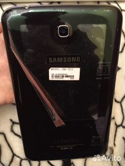Планшет samsung galaxy tab 3 SM-T211 идеал