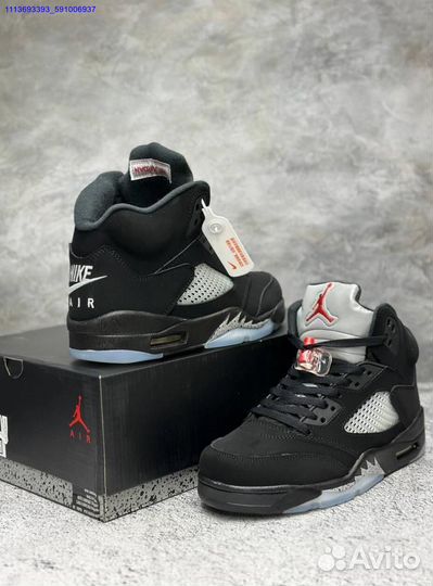 Nike Air Jordan 5 Retro Black Metallic