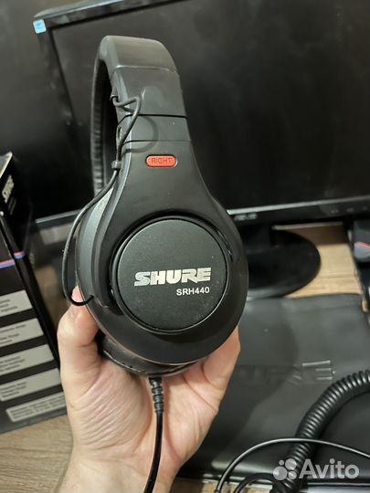 Наушники shure srh 440