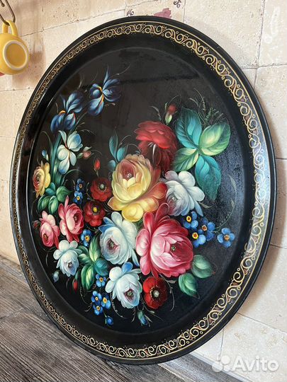 Подносы жостово СССР