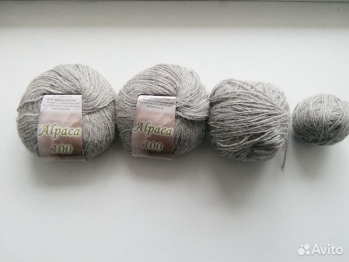 Нитки для вязания пряжа альпака Перу