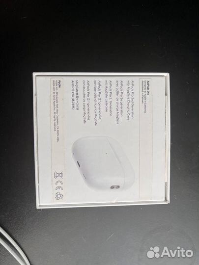 Наушники apple airpods pro 2 lightning