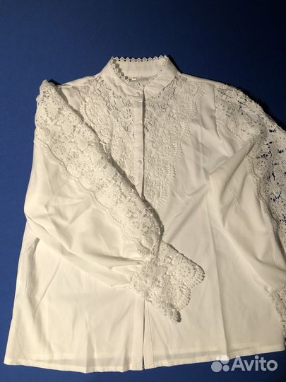 Блузка белая женская 48 50