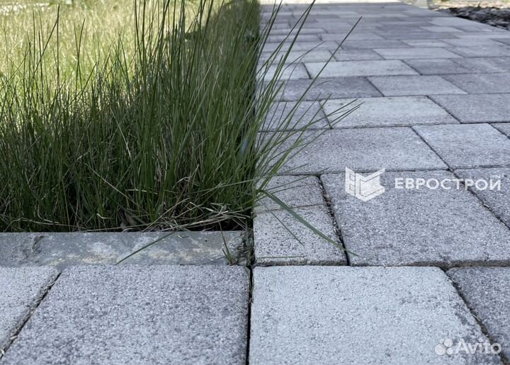 Тротуарная плитка, брусчатка, бордюры