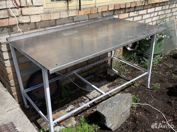 Стол разделочный металлический