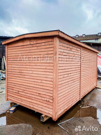 Новые деревянные бытовки