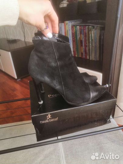 Ботильоны женские 37 размер натуральная кожа